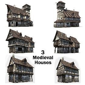 3 Medieval Houses